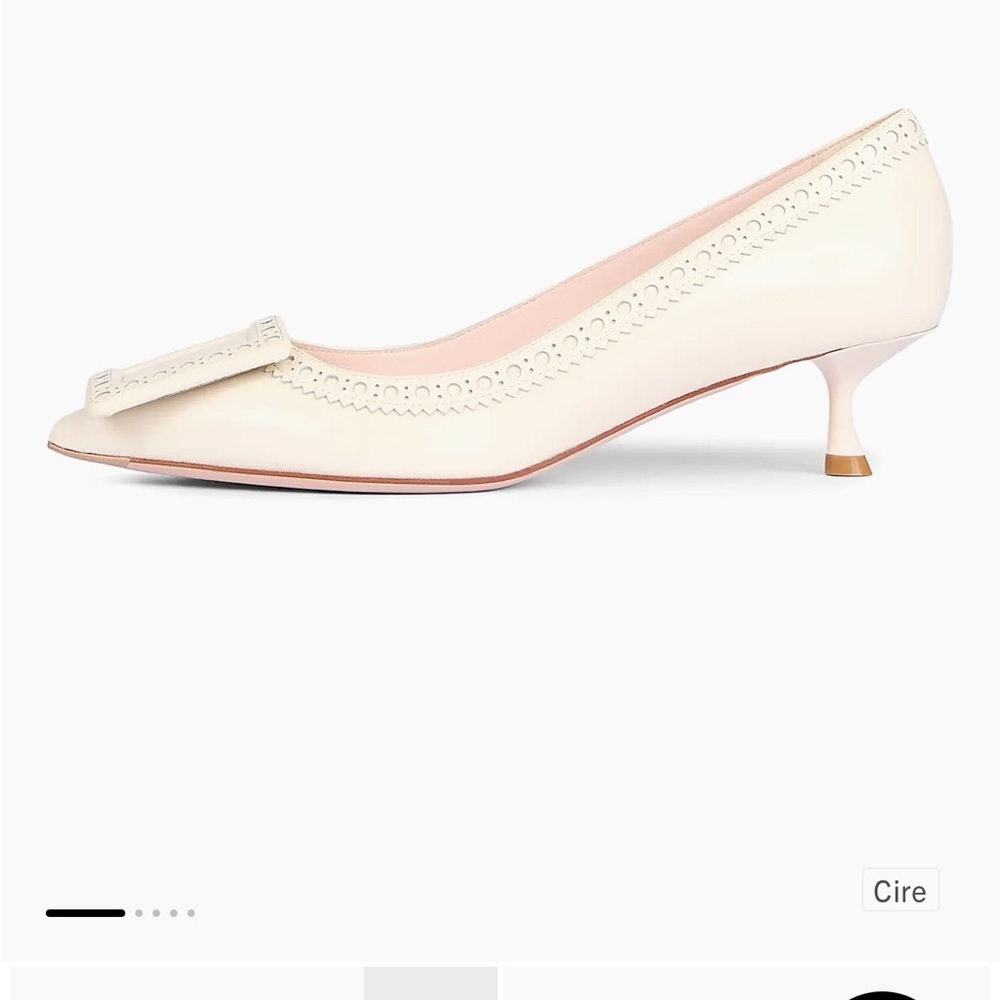 Roger Vivier Heels in Cream (I love Vivier)